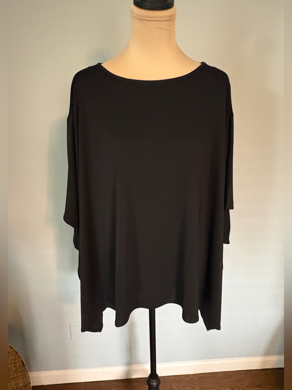 Alfani Black Women's Batwing Blouse